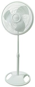 lasko 2520 oscillating stand fan,white 16 inch