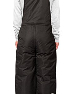 Arctix Infant/Toddler Chest High Snow Bib Overalls, Black, 18 Months