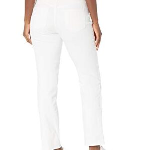 Gloria Vanderbilt Women's Amanda Classic High Rise Tapered Jean, Vintage White, 18 Regular