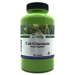 daily's calcium gluconate™ 250 capsules