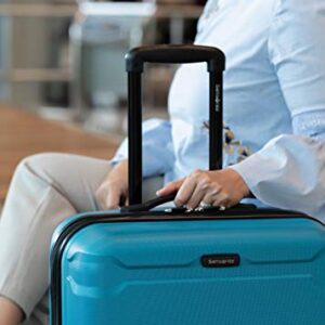 Samsonite Omni PC Hardside Expandable Luggage with Spinner Wheels, Carry-On 20-Inch, Caribbean Blue