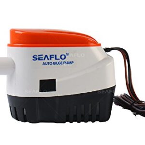 SEAFLO Automatic Submersible Boat Bilge Water Pump 12v Auto with Float Switch-New 750gph 4 Year Warranty!