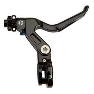 box one genius bmx brake lever - mid reach black lever for precision control and safety | compatible with rear brake bmx, bmx brake kit components