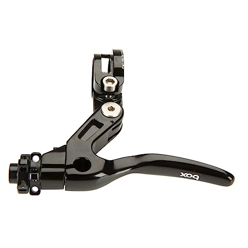 Box One Genius BMX Brake Lever - Mid Reach Black Lever for Precision Control and Safety | Compatible with Rear Brake BMX, BMX Brake Kit Components