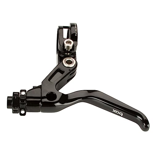 Box One Genius BMX Brake Lever - Mid Reach Black Lever for Precision Control and Safety | Compatible with Rear Brake BMX, BMX Brake Kit Components