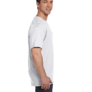 Hanes Beefy-T Men`s Pocket T-Shirt White