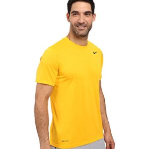 NIKE Men's Dry Legend 2 Tee, University Gold/Black/Black, Medium