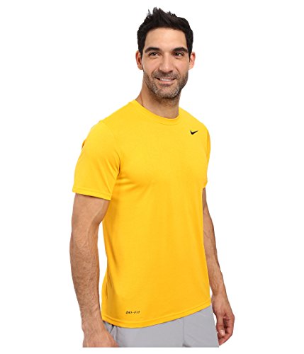 NIKE Men's Dry Legend 2 Tee, University Gold/Black/Black, Medium