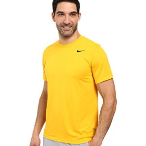 NIKE Men's Dry Legend 2 Tee, University Gold/Black/Black, Medium