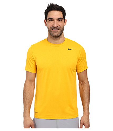 NIKE Men's Dry Legend 2 Tee, University Gold/Black/Black, Medium