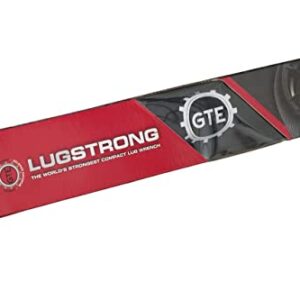 GTE TOOLS - LugStrong 26" Universal Compact Lug Wrench Set, Super-Strong Tire Iron & Lug Nut Remover - 2x more torque!  Never Get Stuck on the road again!