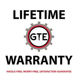 GTE TOOLS - LugStrong 26" Universal Compact Lug Wrench Set, Super-Strong Tire Iron & Lug Nut Remover - 2x more torque!  Never Get Stuck on the road again!