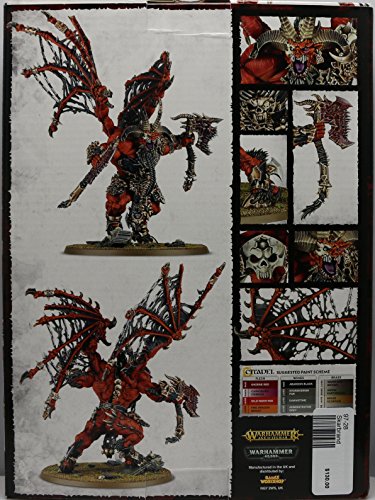 Games Workshop 99129915021" Skarbrand The Bloodthirster, Black