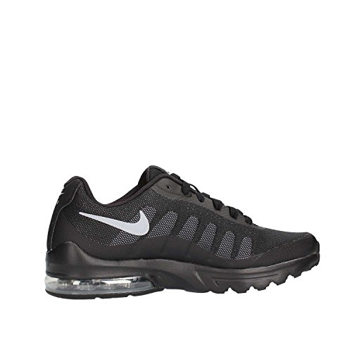 Nike Kid's Air Max Invigor Running Shoe Black/Wolf Grey 3.5Y