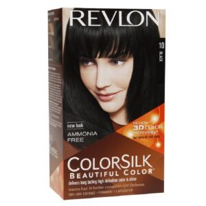 revlon colorsilk beautiful color, black 10 1 ea (pack of 2)