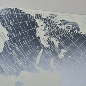 geografia world map authagraph Platinum M-PL