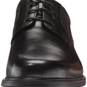 Rockport Men's Charles Road Plain Toe Oxford Black Leather 10 W (EE)-10 W