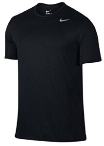nike men's legend short sleeve dri-fit shirt, black, xx-large