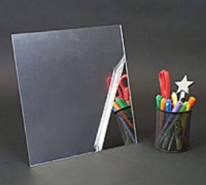 8"x12" 1/4" acrylic mirror plexiglas sheet
