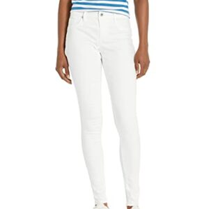 Jessica Simpson Women's Misses Kiss Me Super Skinny Jean, White/White, 30