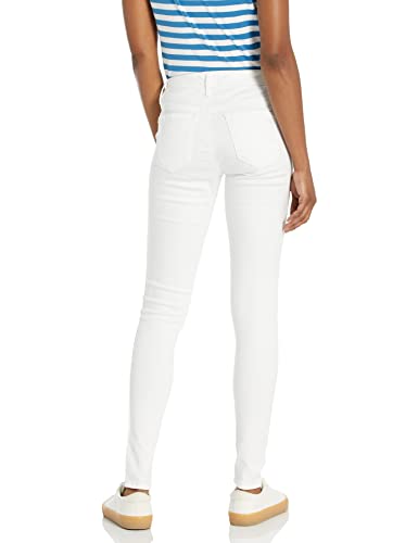 Jessica Simpson Women's Misses Kiss Me Super Skinny Jean, White/White, 30