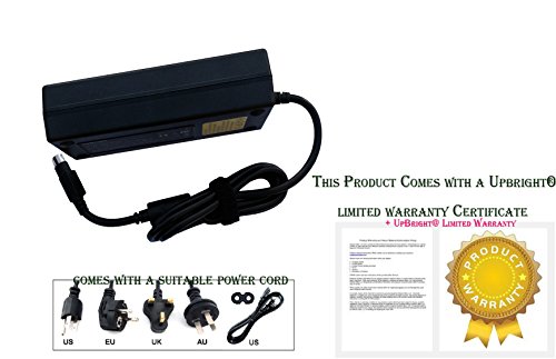 UpBright New Global 4-Pin 20V 6A 120W AC/DC Adapter Compatible with Alienware Area-51m EA11203 EA112 Power Supply Cord Cable PS Charger Mains PSU (with 4 Prong Connector)