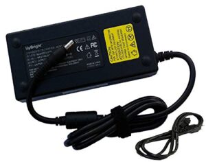 upbright barrel tip 19v 6.32a 120w ac/dc adapter compatible with alienware area-51 m5500 m5700 m5750 m5790 area-51 m5500i m5550i laptop power supply cord battery charger (note: not 4-pin connector