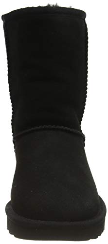 UGG Women's Classic Short II Boot, Black, 7