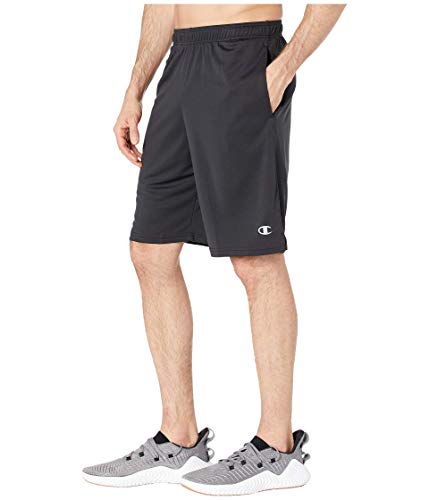 Champion mens 10" Core Training athletic shorts, Black, X-Large US