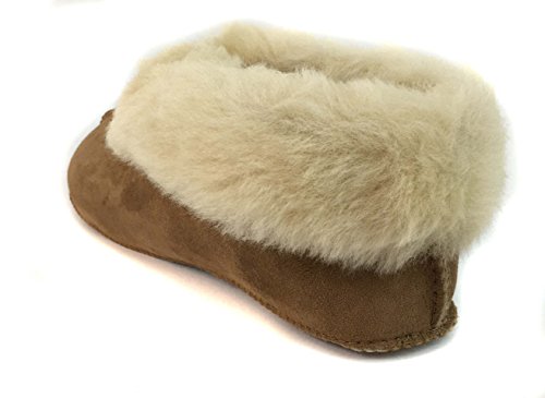 surell Shearling Slipper with Soft Sole - Fur Clog Slipper for Indoor & Outdoor - Warm & Fuzzy Winter Slippers for Women - Soft Sole Unisex Slippers for Cold Weather (6)