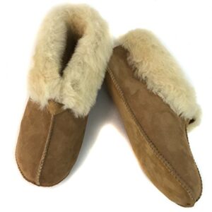 surell Shearling Slipper with Soft Sole - Fur Clog Slipper for Indoor & Outdoor - Warm & Fuzzy Winter Slippers for Women - Soft Sole Unisex Slippers for Cold Weather (6)