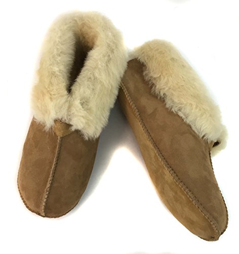 surell Shearling Slipper with Soft Sole - Fur Clog Slipper for Indoor & Outdoor - Warm & Fuzzy Winter Slippers for Women - Soft Sole Unisex Slippers for Cold Weather (6)