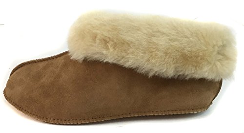 surell Shearling Slipper with Soft Sole - Fur Clog Slipper for Indoor & Outdoor - Warm & Fuzzy Winter Slippers for Women - Soft Sole Unisex Slippers for Cold Weather (6)