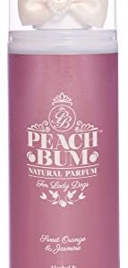 hownd Peach Bum Natural Parfum For Dogs - Long Lasting Perfum With Sweet Orange And Jasmine - Freshen Up Between Baths - Free From Alcohol, Parabens, Soap And Dyes - 8.5oz