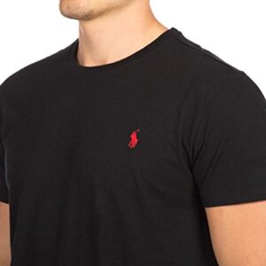 Polo Ralph Lauren Men's Pony Logo Crew Neck T-Shirt, Rl Black, Large