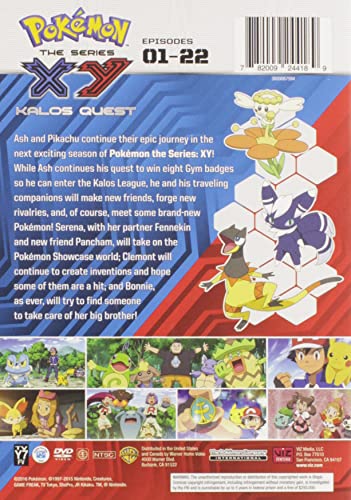 Pokémon the Series: XY Kalos Quest Set 1 (DVD)