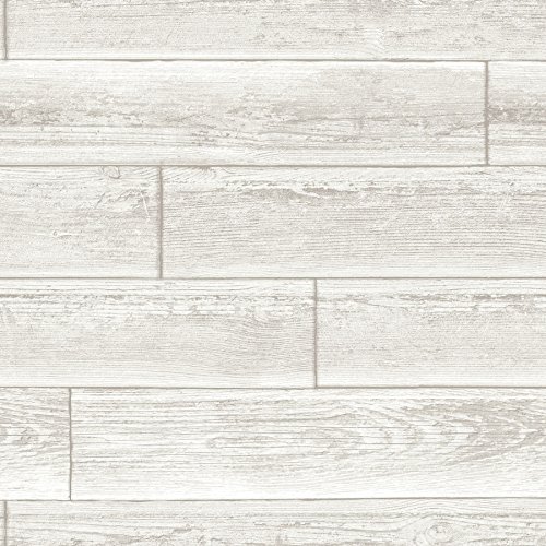 NuWallpaper NU1930 Serene Cream Peel & Stick Wallpaper, Neutral