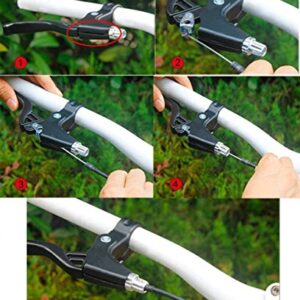 BicycleStore Bicycle 1 Pair Universal Full Aluminum Alloy Brake Handle Mountain Road Bike Brake Lever 2.2cm Diameter…