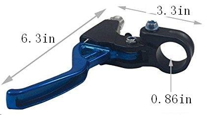 BicycleStore Bicycle 1 Pair Universal Full Aluminum Alloy Brake Handle Mountain Road Bike Brake Lever 2.2cm Diameter…