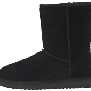 Koolaburra by UGG womens koola-Short Fashion Boot, Black, 8 US