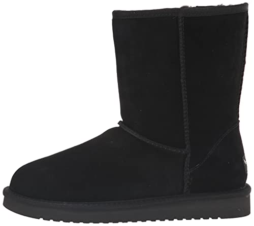 Koolaburra by UGG womens koola-Short Fashion Boot, Black, 8 US