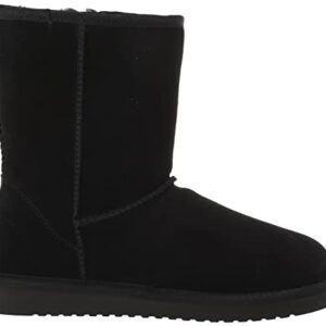 Koolaburra by UGG womens koola-Short Fashion Boot, Black, 8 US