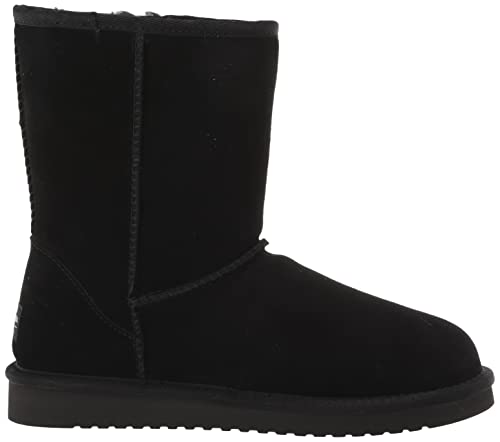 Koolaburra by UGG womens koola-Short Fashion Boot, Black, 8 US