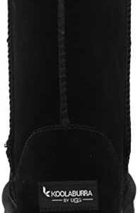 Koolaburra by UGG womens koola-Short Fashion Boot, Black, 8 US