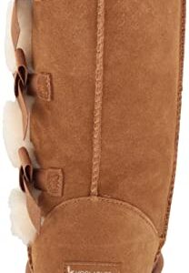 Koolaburra by UGG Women's Victoria Tall Fashion Boot, Chestnut, 07 M US