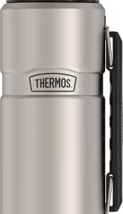 THERMOS Stainless King Vacuum-Insulated Beverage Bottle, 68 Ounce, Matte Steel