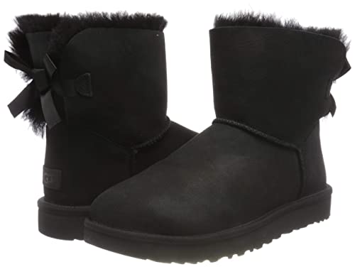 UGG Women's Mini Bailey Bow Ii Boot, Black, 7