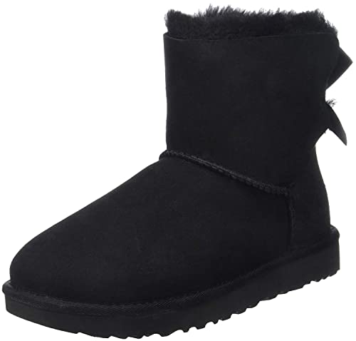 UGG Women's Mini Bailey Bow Ii Boot, Black, 7