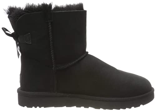 UGG Women's Mini Bailey Bow Ii Boot, Black, 7