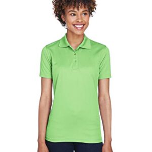 UltraClub Ladies' Cool & Dry Mesh Piqué Polo M LIGHT GREEN